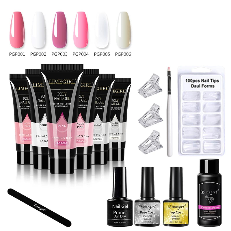 Nail Extension Gel Kit