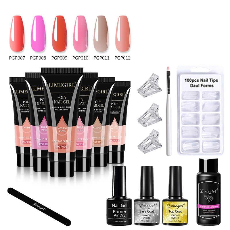 Nail Extension Gel Kit